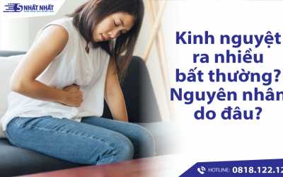 Máu kinh ra nhiều ồ ạt là do đâu? Xử lý như thế nào?