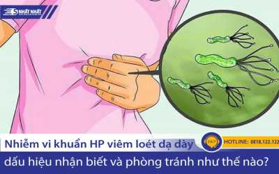 Nhiễm vi khuẩn HP gây viêm loét dạ dày nhận biết và phòng tránh như thế nào?