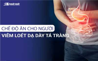 Chế độ ăn cho người viêm loét dạ dày tá tràng bạn nên biết