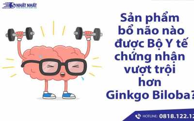 Bộ Y tế chứng nhận Hoạt huyết Nhất Nhất hiệu quả vượt trội Ginkgo Biloba EGB761 của Pháp