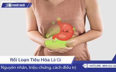 Rối loạn tiêu hóa: Nguyên nhân, triệu chứng & cách điều trị