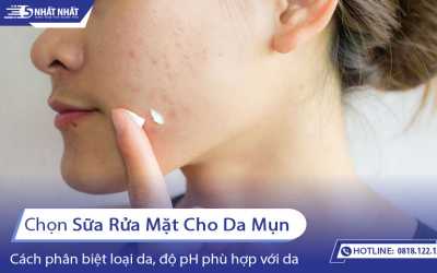 5 Bí quyết chọn sữa rửa mặt cho da dầu mụn an toàn, hiệu quả cao