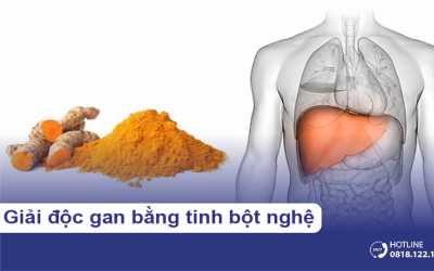 Giải độc gan bằng tinh bột nghệ có hiệu quả không?