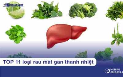 11 loại rau mát gan thanh nhiệt hiệu quả