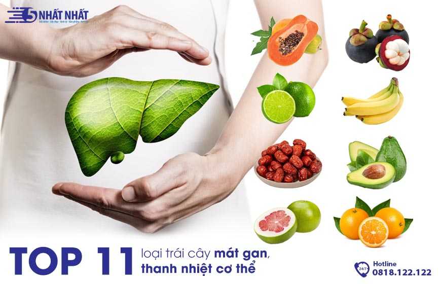 TOP 11 loại trái cây mát gan, thanh nhiệt cơ thể
