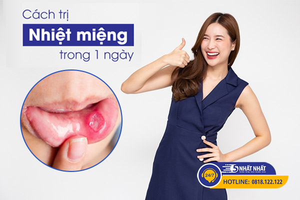 Cách trị nhiệt miệng trong 1 ngày