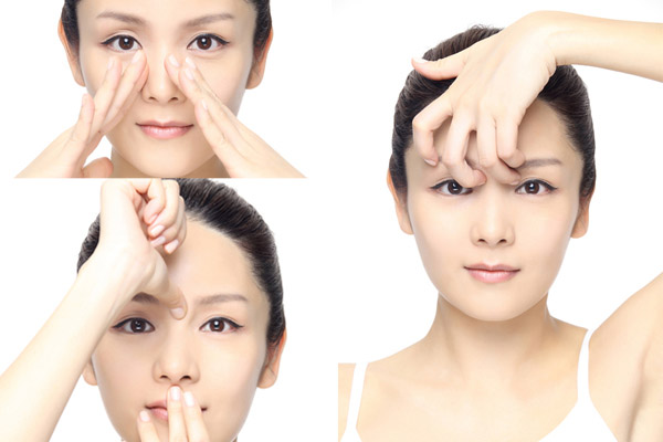 Massage mũi giảm triệu chứng khó chịu do tắc mũi, dịch mũi màu xanh