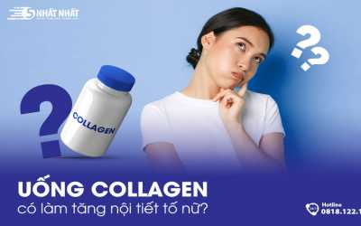 Uống collagen có tăng nội tiết tố nữ không? Nên uống collagen hay nội tiết tố?