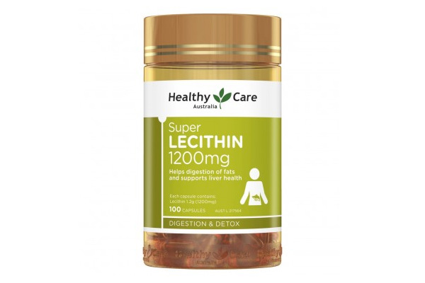 Viên uống thực phẩm chức năng nội tiết tố nữ từ mầm đậu nành Healthy Care Super Lecithin