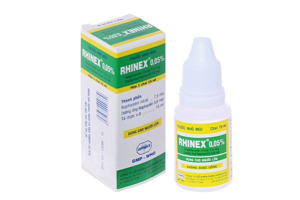 Thuốc nhỏ mũi trị viêm xoang Rhinex 