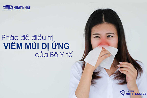 Phác đồ điều trị viêm mũi dị ứng của Bộ Y tế