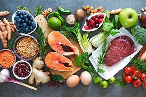 Chế độ ăn uống lành mạnh, giàu dinh dưỡng tác dụng tăng cường nội tiết tố
