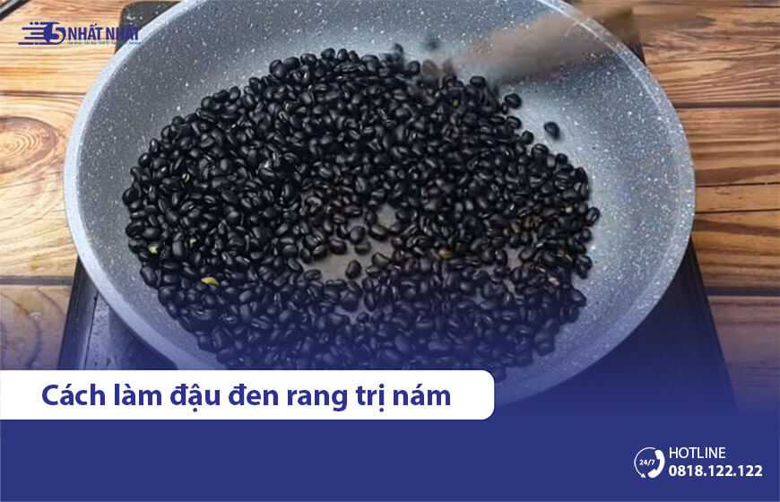 Cách làm nước đậu đen rang trị nám tại nhà cực kỳ hiệu quả