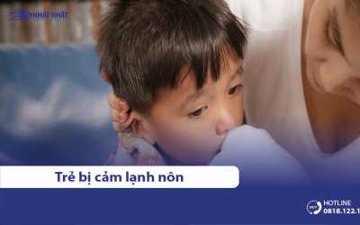 Cách xử lý khi trẻ bị cảm lạnh nôn nhiều, nôn trớ cha mẹ cần biết