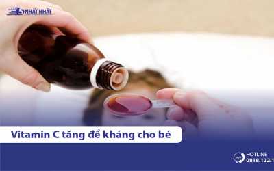 TOP 10 sản phẩm bổ sung vitamin C tăng sức đề kháng cho bé