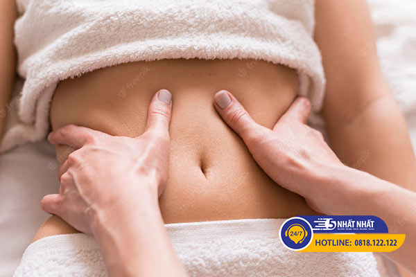 massage bụng chữa đau dạ dày hiệu quả