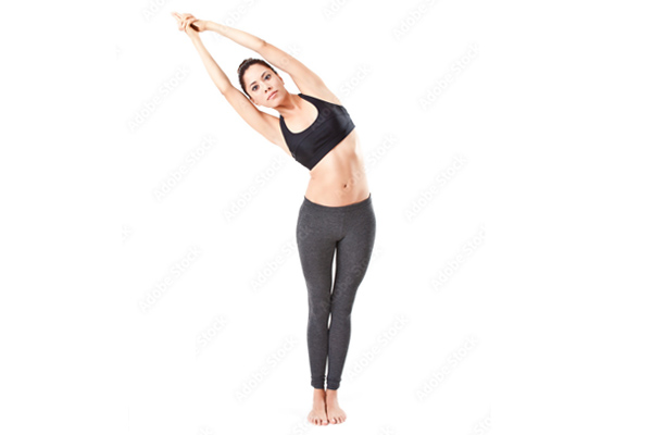 Yogan tư thế bán nguyệt cân bằng nội tiết tố nữ