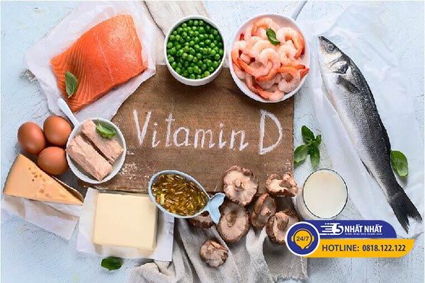 thực phẩm tăng cường hệ miễn dịch giàu vitamin D