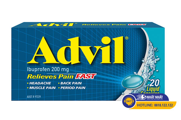 Thuốc đau đầu của Mỹ Advil