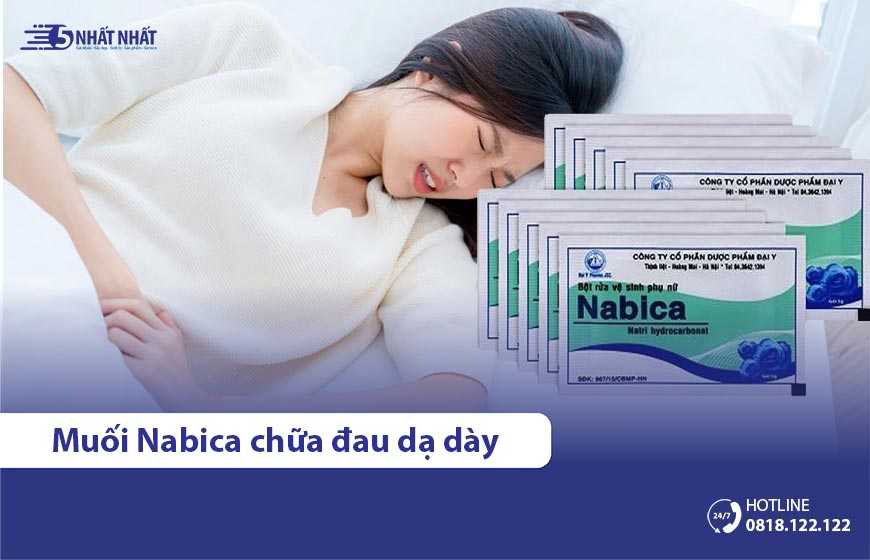 Muối Nabica là gì? Dùng chữa đau dạ dày có hiệu quả không?