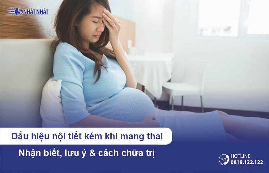 [Nhận biết] Dấu hiệu nội tiết kém khi mang thai - Mẹ bầu cần lưu ý gì?