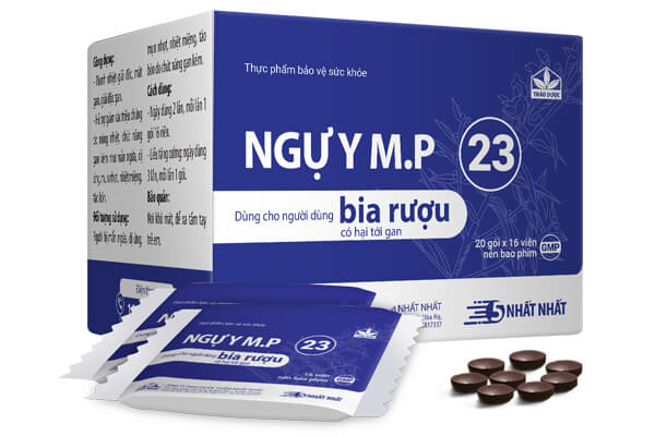 giải độc gan bằng nymp 23 cho người uống rượu