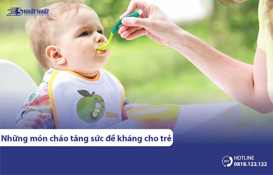 Thực đơn món cháo dinh dưỡng tăng sức đề kháng cho trẻ hiệu quả