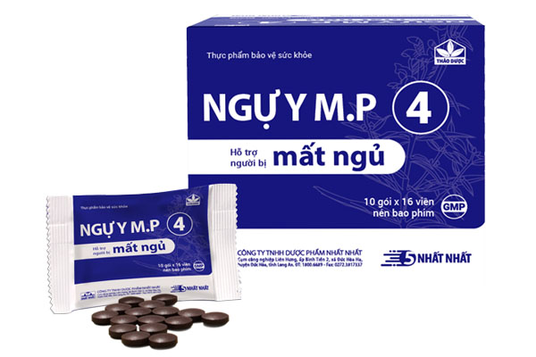 uống nymp4 giảm tình trạng ngủ chập chờn