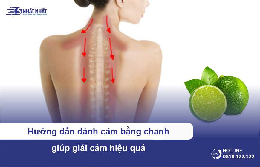 Hướng dẫn đánh cảm bằng chanh giúp giải cảm hiệu quả