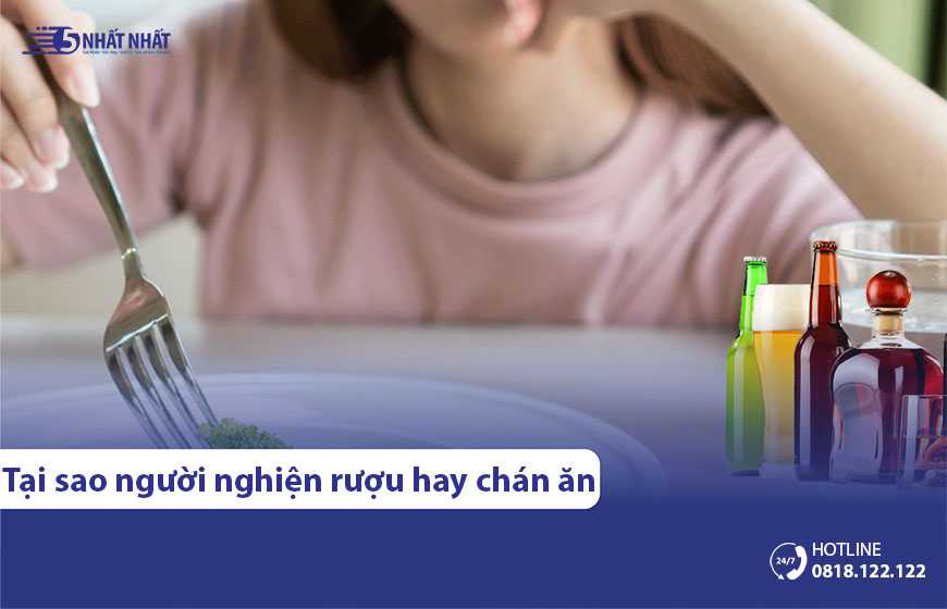 Mối liên hệ giữa chứng nghiện rượu và rối loạn ăn uống