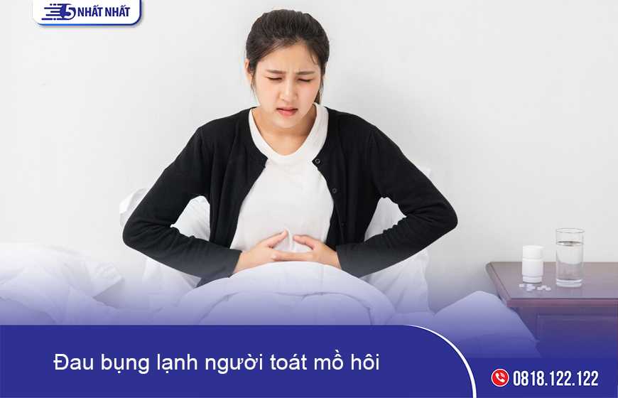 Đau bụng lạnh người toát mồ hôi là bệnh gì?