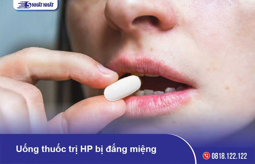 Cách giảm bớt đắng miệng khi uống thuốc trị HP