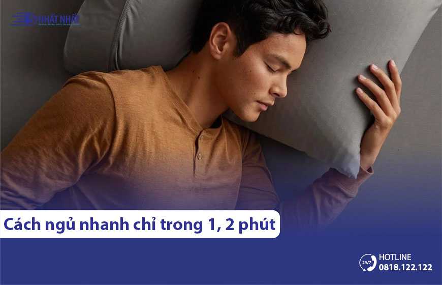 Hướng dẫn cách ngủ nhanh trong 1-2 phút, thậm chí 10 giây