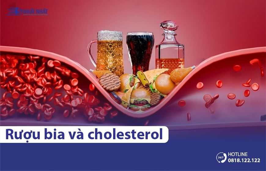 Rượu bia ảnh hưởng tới mức cholesterol như thế nào?