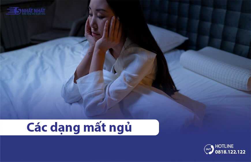 Mất ngủ được phân loại thành những kiểu gì?