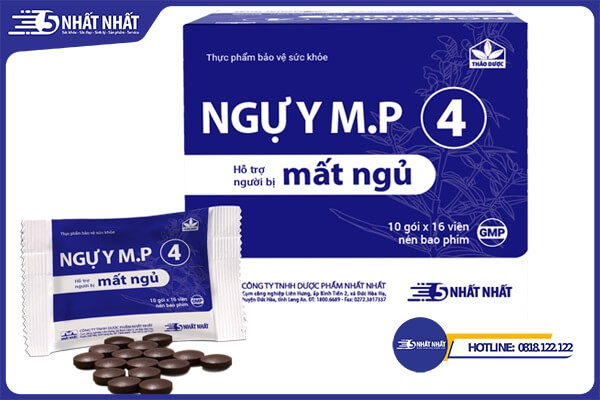 các kiểu mất ngủ đều có thể uống nymp 4