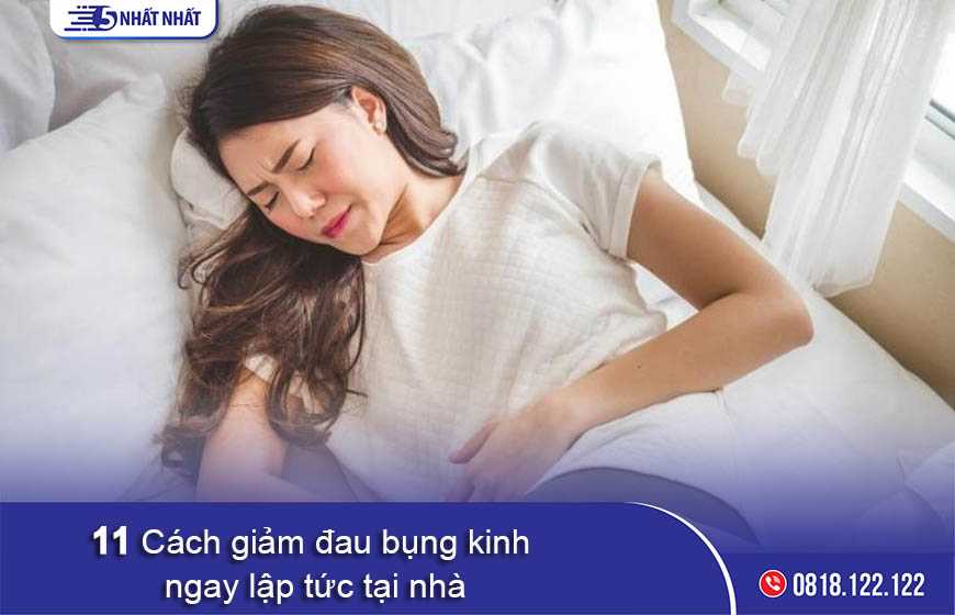 11 Cách giảm đau bụng kinh ngay lập tức tại nhà