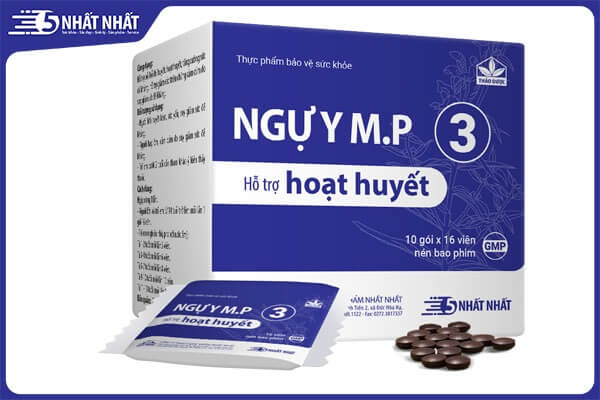 uống nymp 3 cải thiện máu kém lưu thông